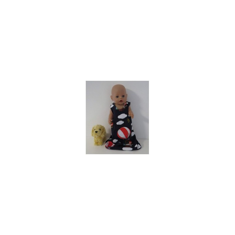 slaapzak blauw joki baby born 43cm