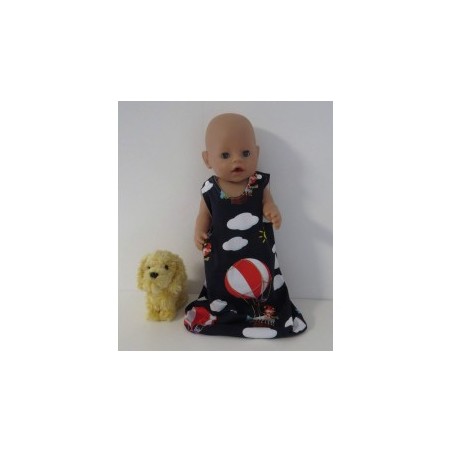 slaapzak blauw joki baby born 43cm