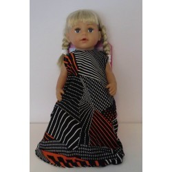 slaapzak met oranje baby born 43cm