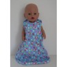slaapzak blauw hello kitty hartjes baby born 43cm
