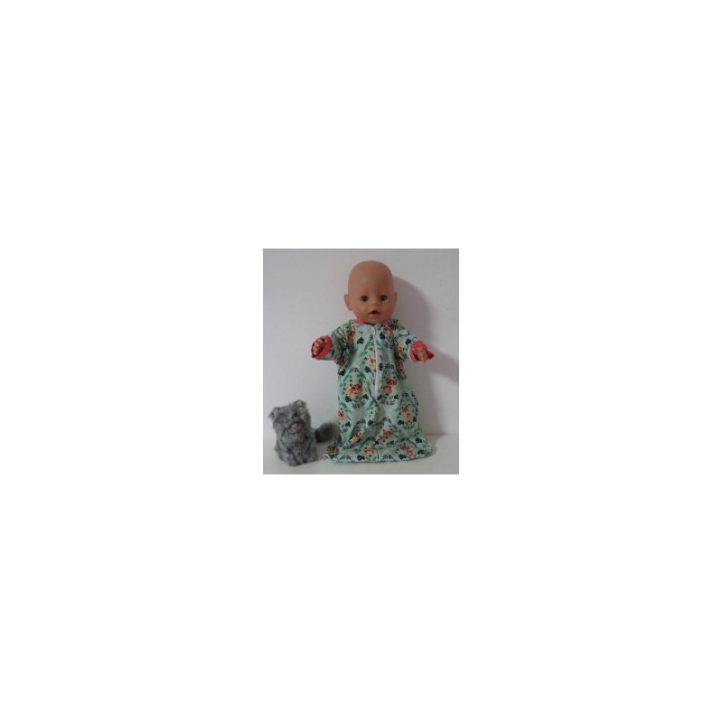 slaapzak mouwen tijger baby born 43cm