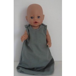 slaapzak met paars baby born 43cm