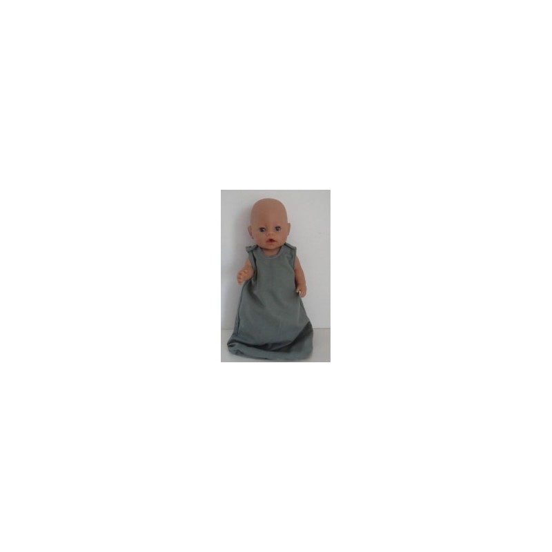 slaapzak met paars baby born 43cm