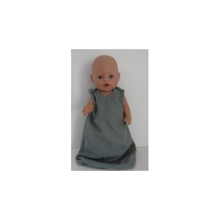 slaapzak met paars baby born 43cm