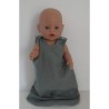 slaapzak met roze baby born 43cm