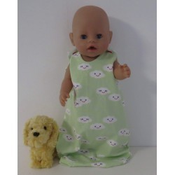 slaapzak wolken baby born 43cm