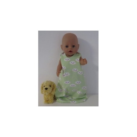slaapzak wolken baby born 43cm