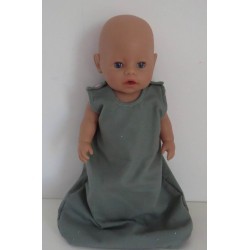 slaapzak met mint baby born 43cm