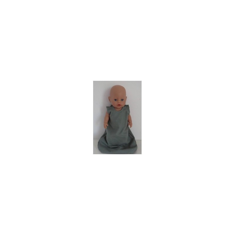 slaapzak met mint baby born 43cm