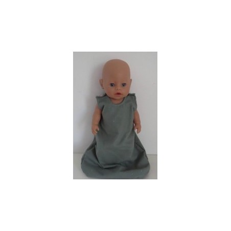 slaapzak met mint baby born 43cm
