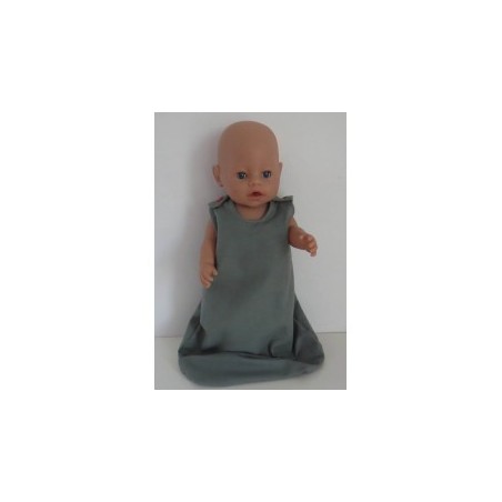 slaapzak met rood baby born 43cm