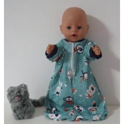 slaapzak mouwen onderwater baby born 43cm