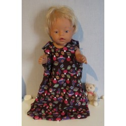 slaapzak bruin paddestoelen baby born 43cm