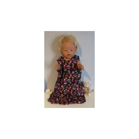 slaapzak bruin paddestoelen baby born 43cm