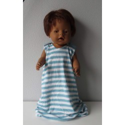 slaapzak gestreept baby born 43cm