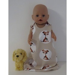 slaapzak hond baby born 43cm