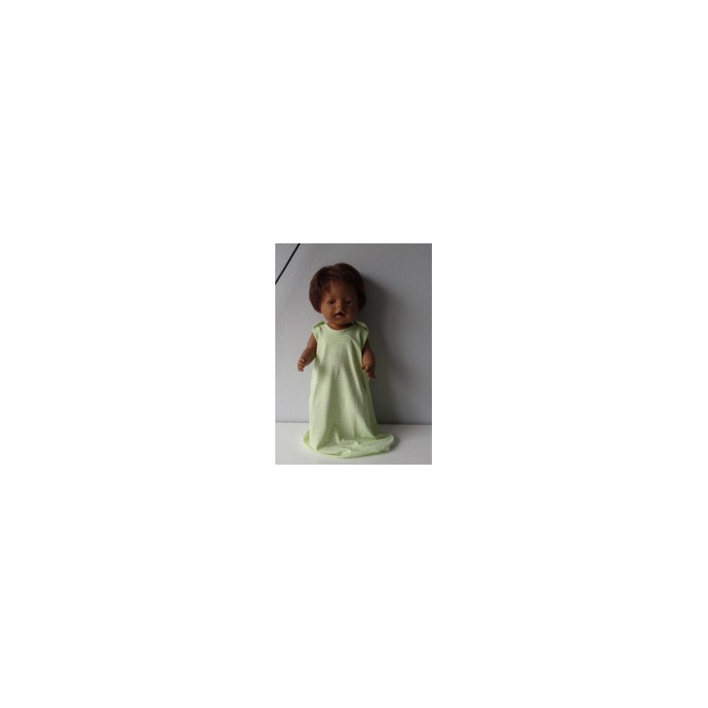 slaapzak groen gestreept smal baby born 43cm