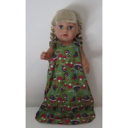 slaapzak groen paddestoelen baby born 43cm