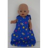 slaapzak hard blauw konijnen baby born 43cm