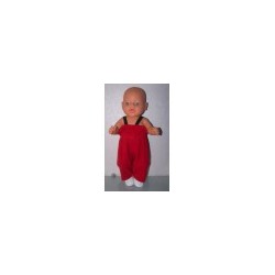 ski-pak rood baby born 43cm