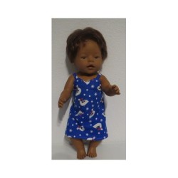 nachthemd blauw ganzen baby born 43cm
