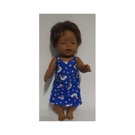 nachthemd blauw ganzen baby born 43cm