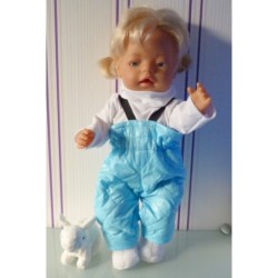ski-pak mint baby born 43cm