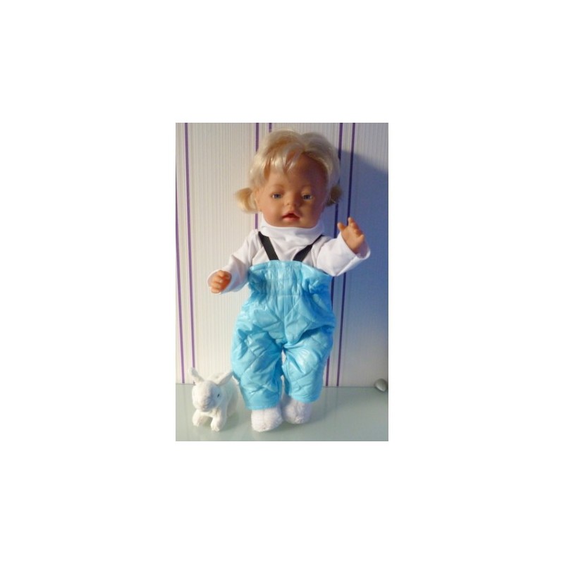 ski-pak mint baby born 43cm