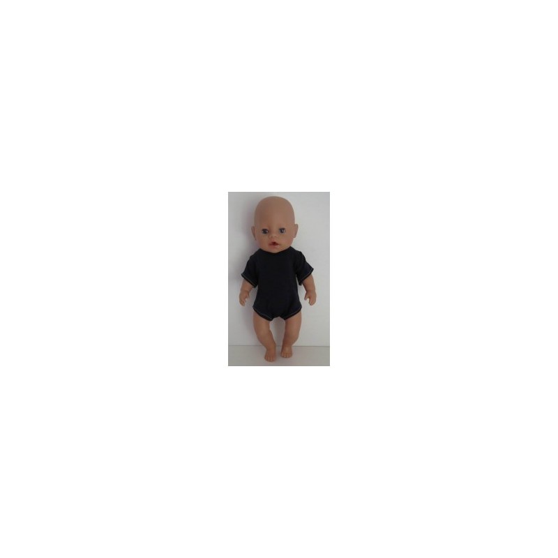 romper donker blauw baby born 43cm