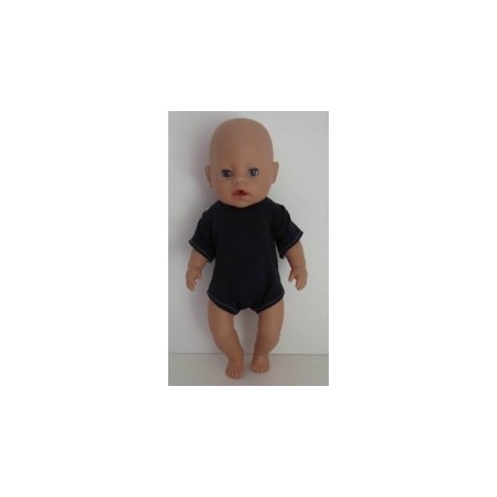 romper donker blauw baby born 43cm
