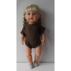romper bruin baby born 43cm