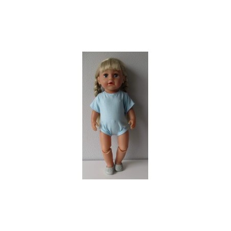 romper blauw baby born 43cm