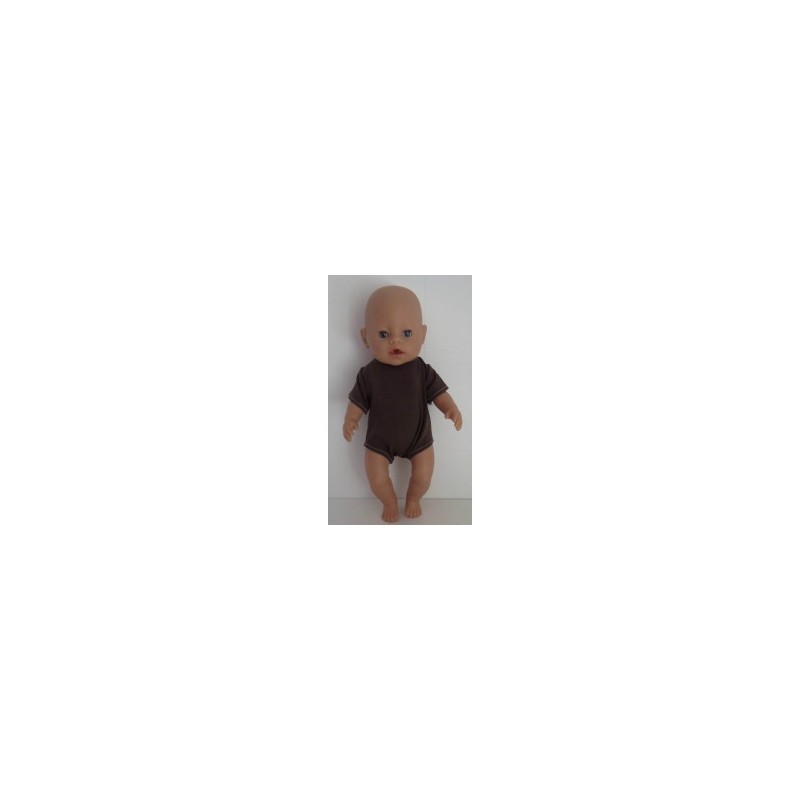 romper bruin baby born 43cm