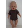 romper bruin baby born 43cm