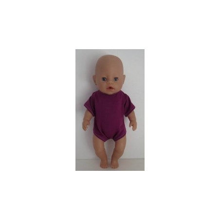 romper obergne baby born 43cm