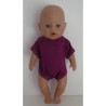 romper obergne baby born 43cm