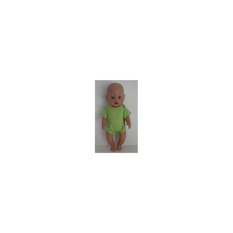 romper licht groen baby born 43cm