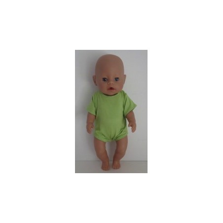 romper licht groen baby born 43cm