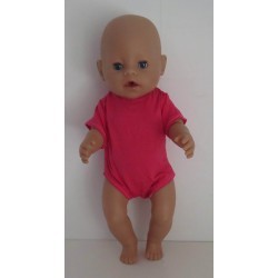 romper midden roze  baby born 43cm
