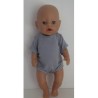 romper grijs baby born 43cm