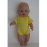 romper geel baby born 43cm