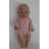 romper zalm roze baby born 43cm