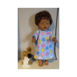 nachtjapon blauw dieren baby born 43cm