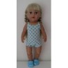 luxe romper met zwart  baby born 43cm