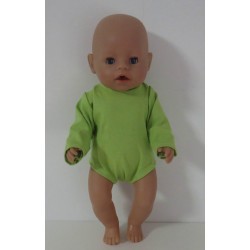 romper licht groen baby born 43cm