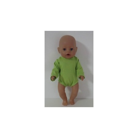 romper licht groen baby born 43cm