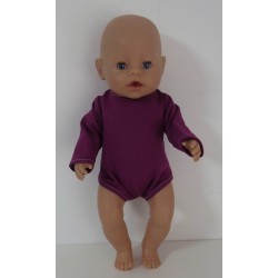 romper paars baby born 43cm