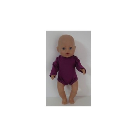 romper paars baby born 43cm