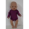 romper paars baby born 43cm