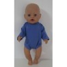 romper blauw baby born 43cm